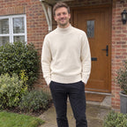 Alfie | Mock Neck Jumper with Ribbed Trims – UGC