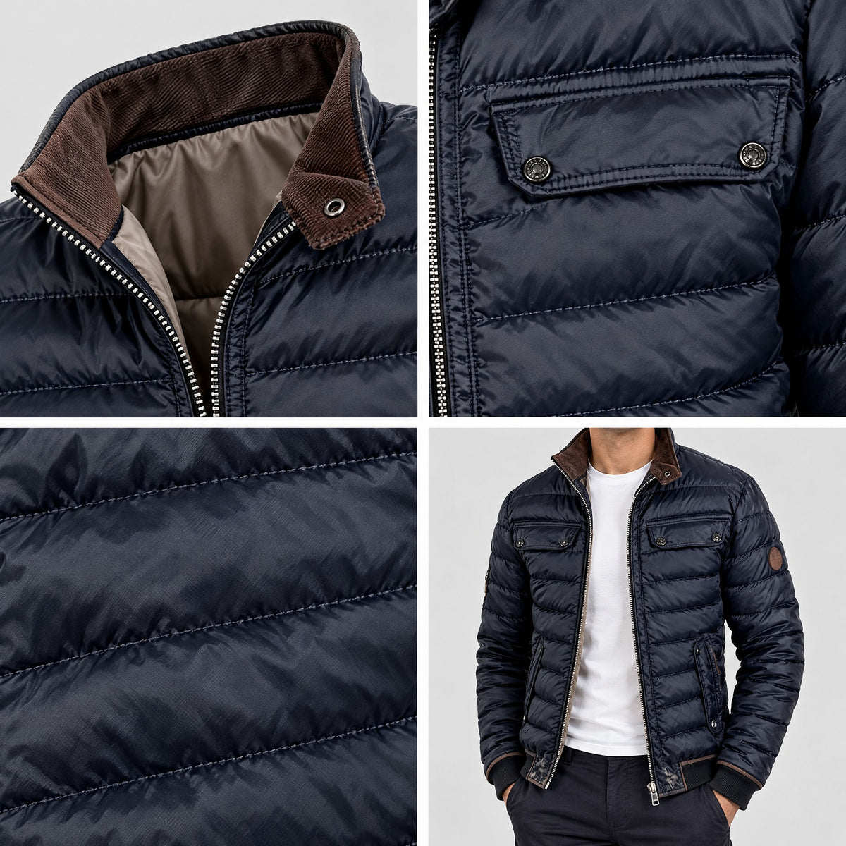 Arthur | Quilted Mid-Season Jacket – COLLAGE