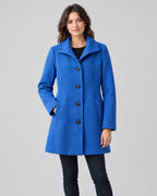 Beatrix | Classic Heritage Overcoat – Blue