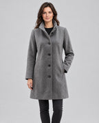 Beatrix | Classic Heritage Overcoat – Grey