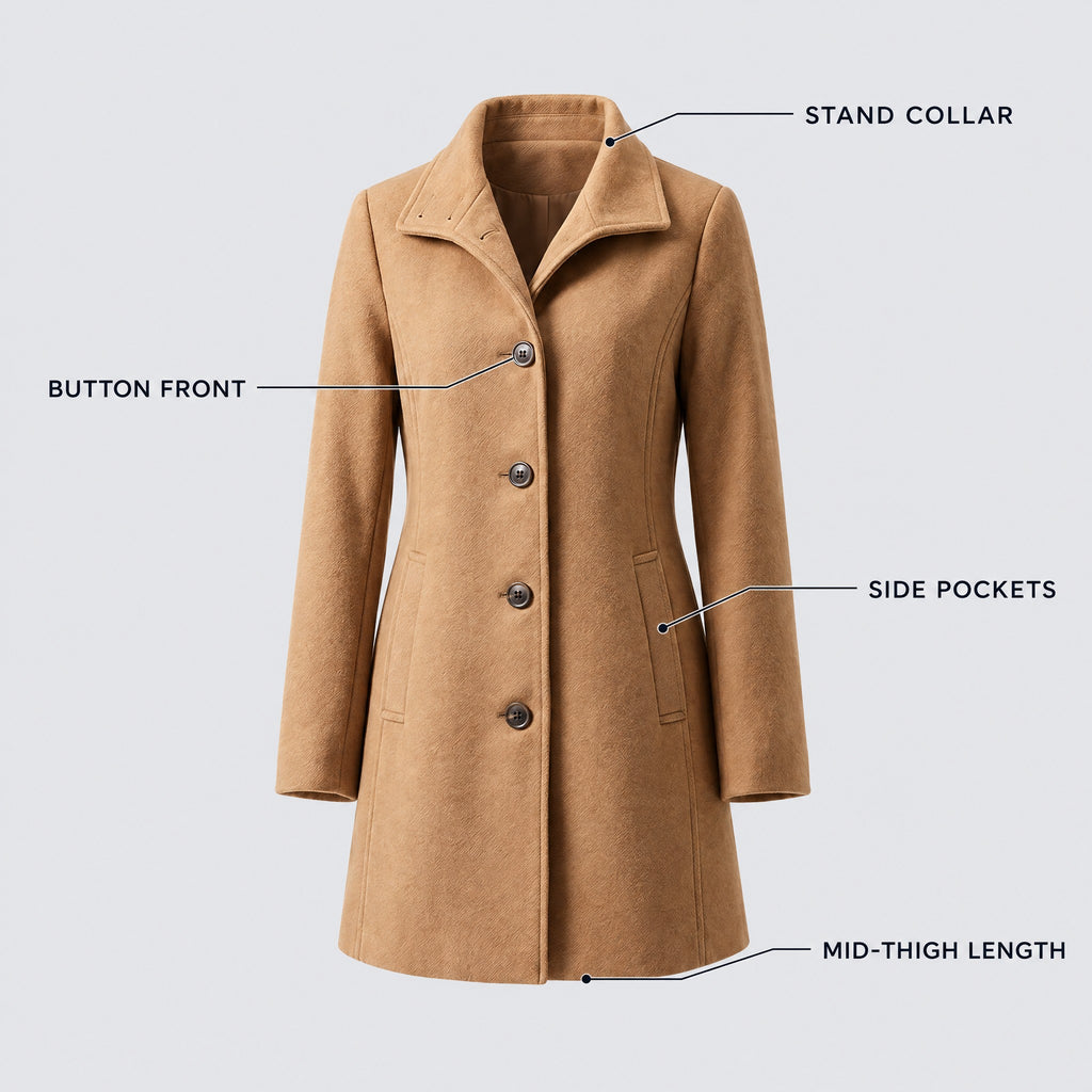 Beatrix | Classic Heritage Overcoat – KEY