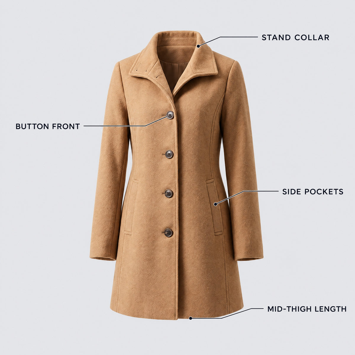 Beatrix | Classic Heritage Overcoat – KEY