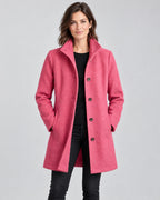 Beatrix | Classic Heritage Overcoat – Pink