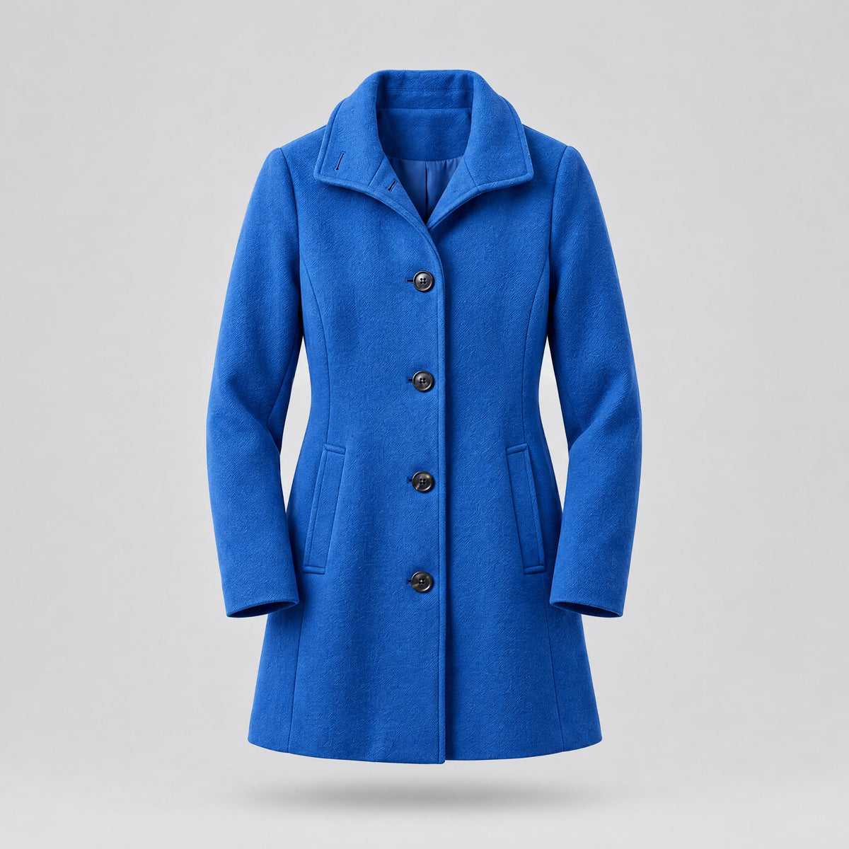 Beatrix | Classic Heritage Overcoat – Blue