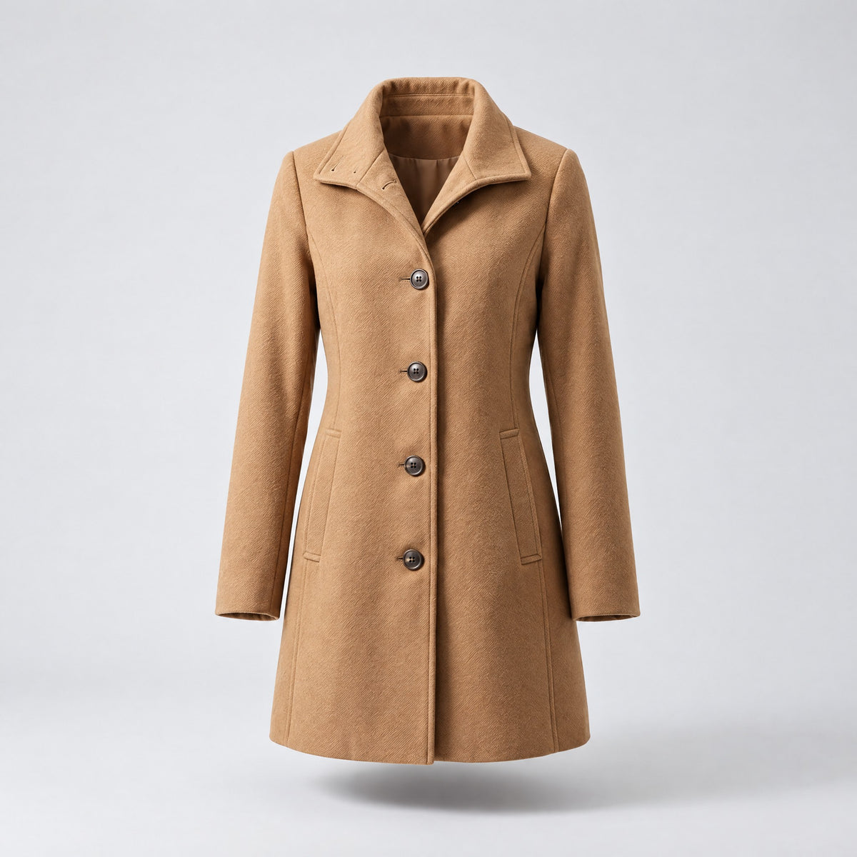 Beatrix | Classic Heritage Overcoat – Brown