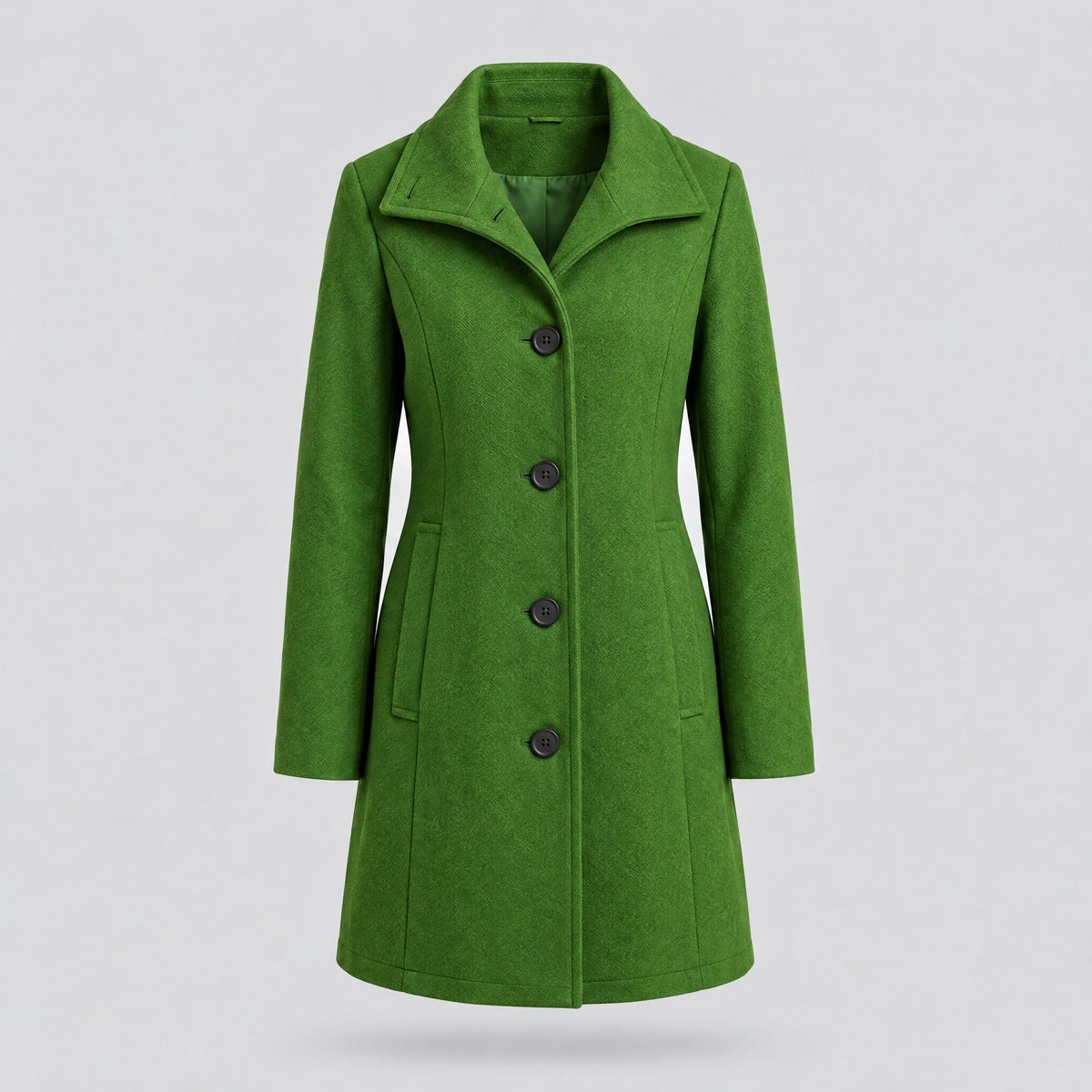 Beatrix | Classic Heritage Overcoat – Green