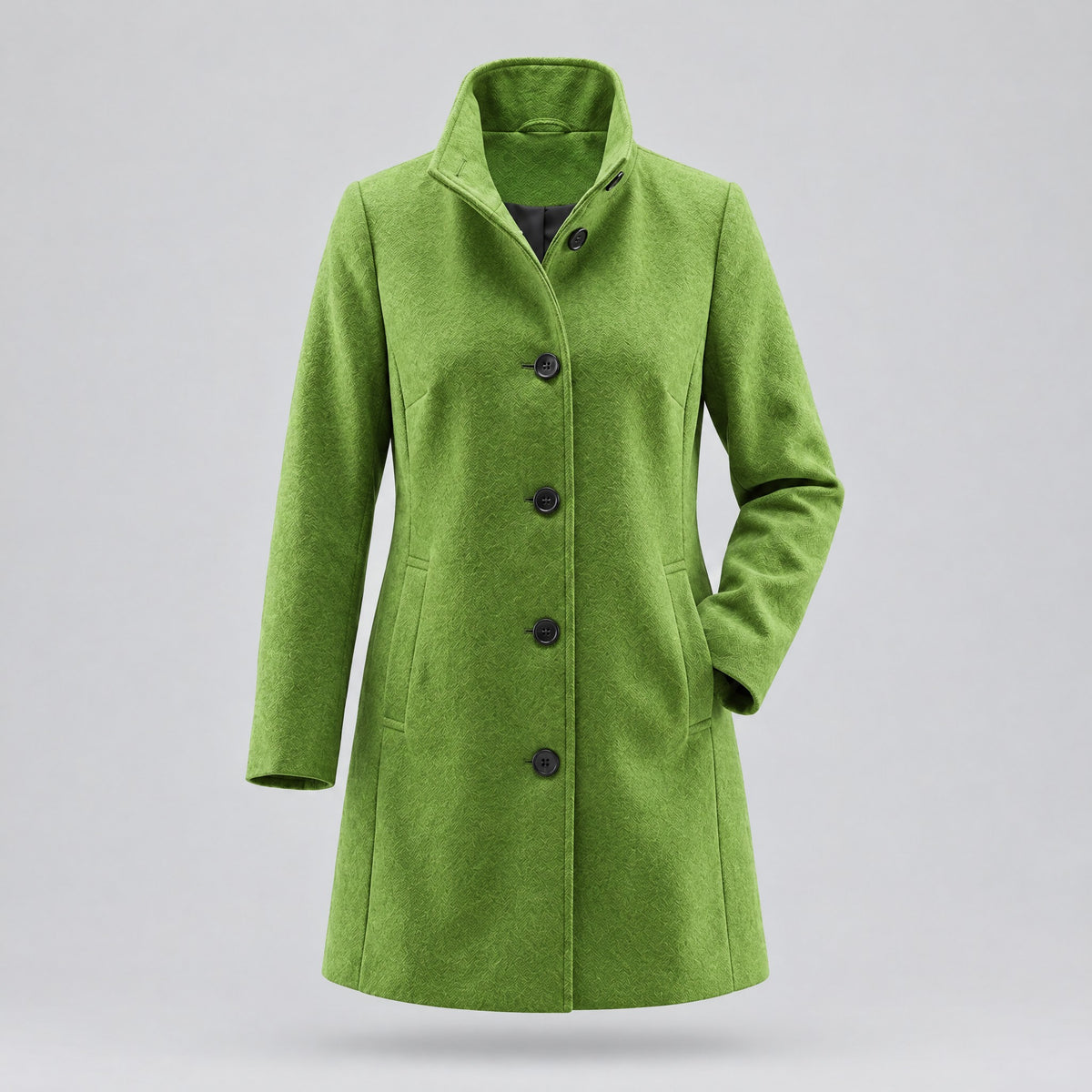Beatrix | Classic Heritage Overcoat – Light Green