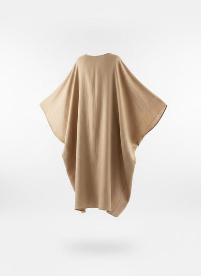 Beige Tunic Dress for Women