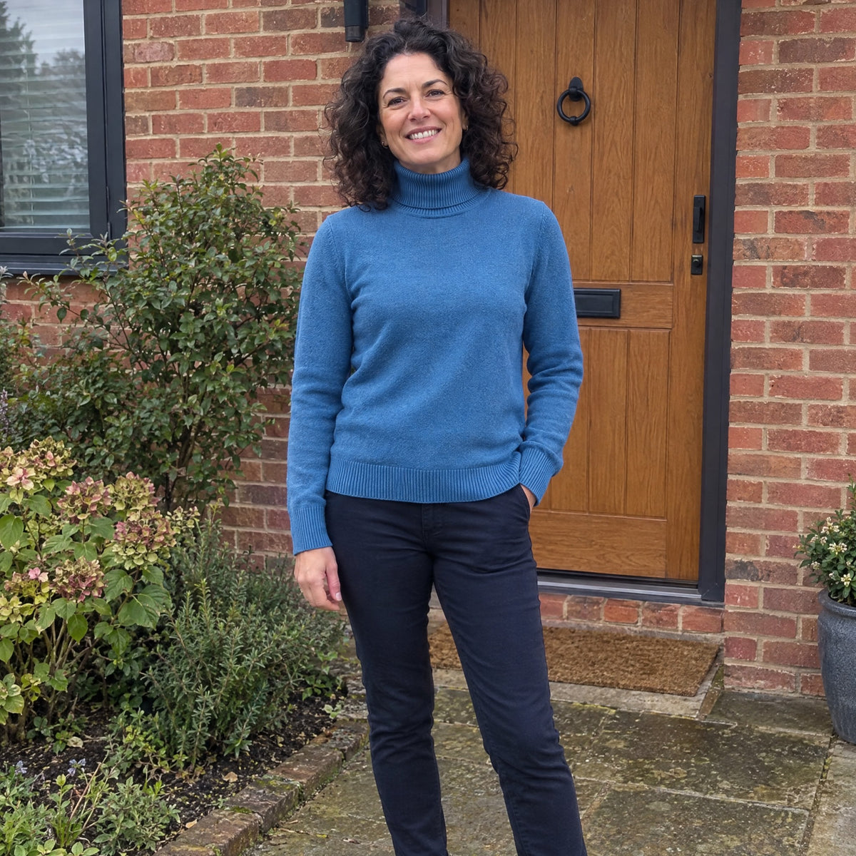 Clara | Fine Knit Turtleneck Jumper – UGC