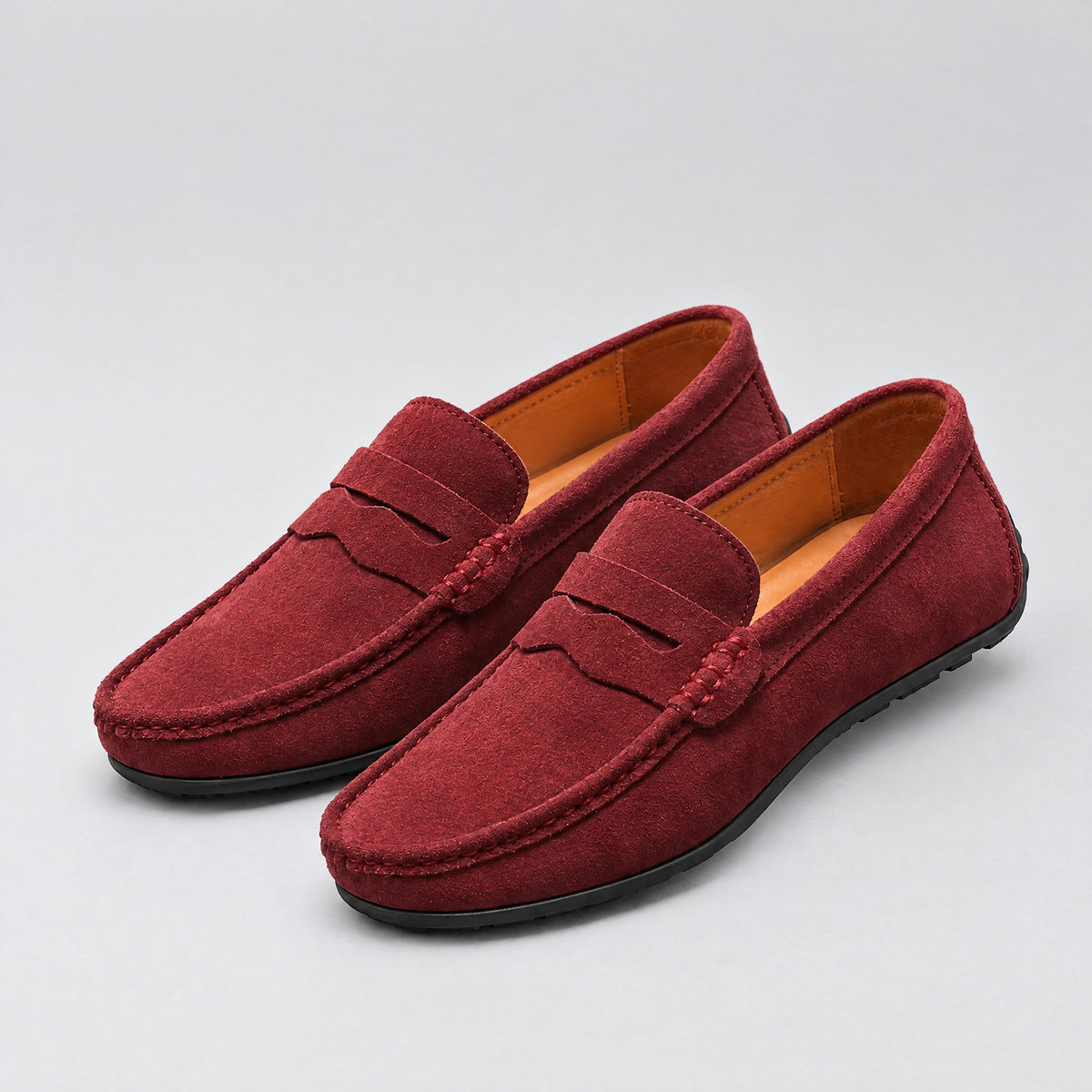 Felix | Slip-On Loafers – Maroon