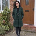 Florence | Checked Longline Coat – UGC