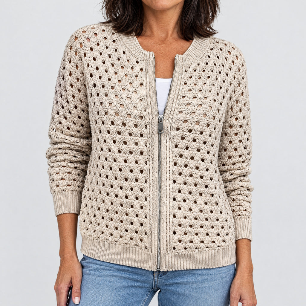 Harriet | Textured Knit Cardigan – ICP