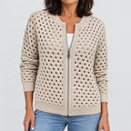 Harriet | Textured Knit Cardigan – ICP