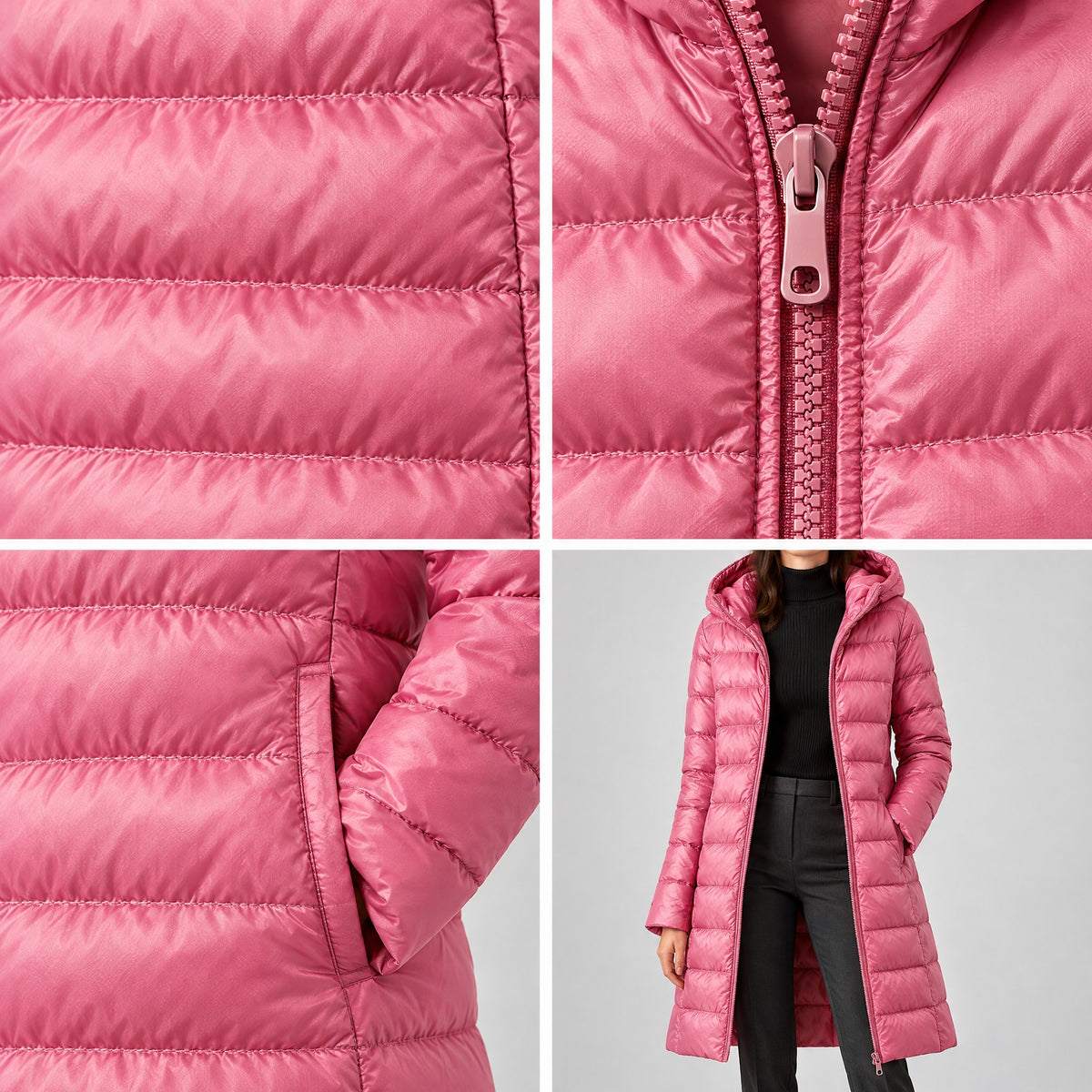 Nell | Ultralight Packable Padded Jacket – COLLAGE