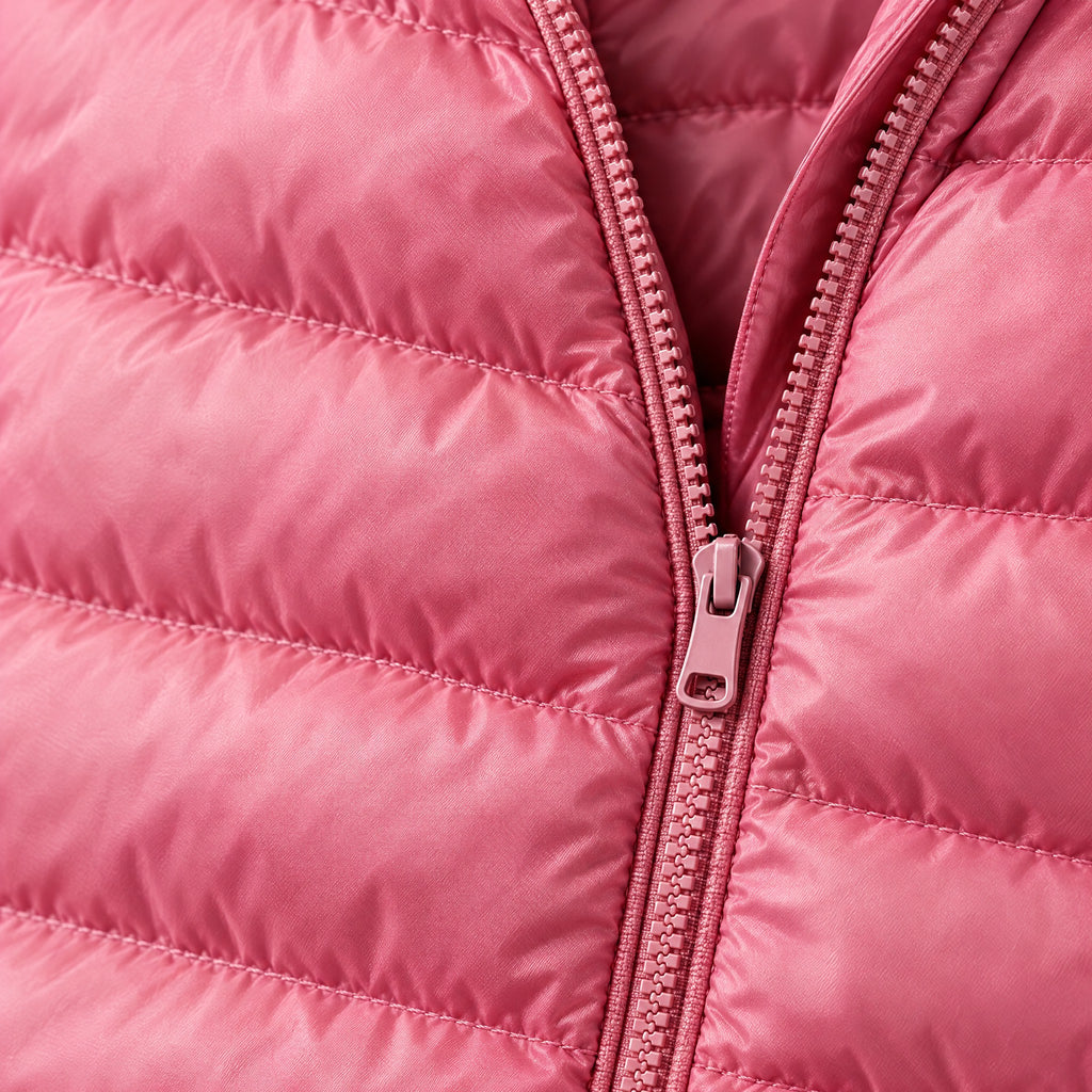 Nell | Ultralight Packable Padded Jacket – DETAIL