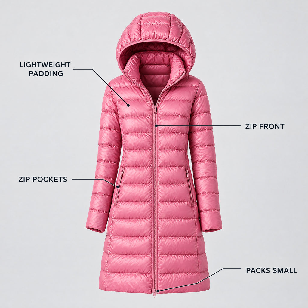 Nell | Ultralight Packable Padded Jacket – KEY