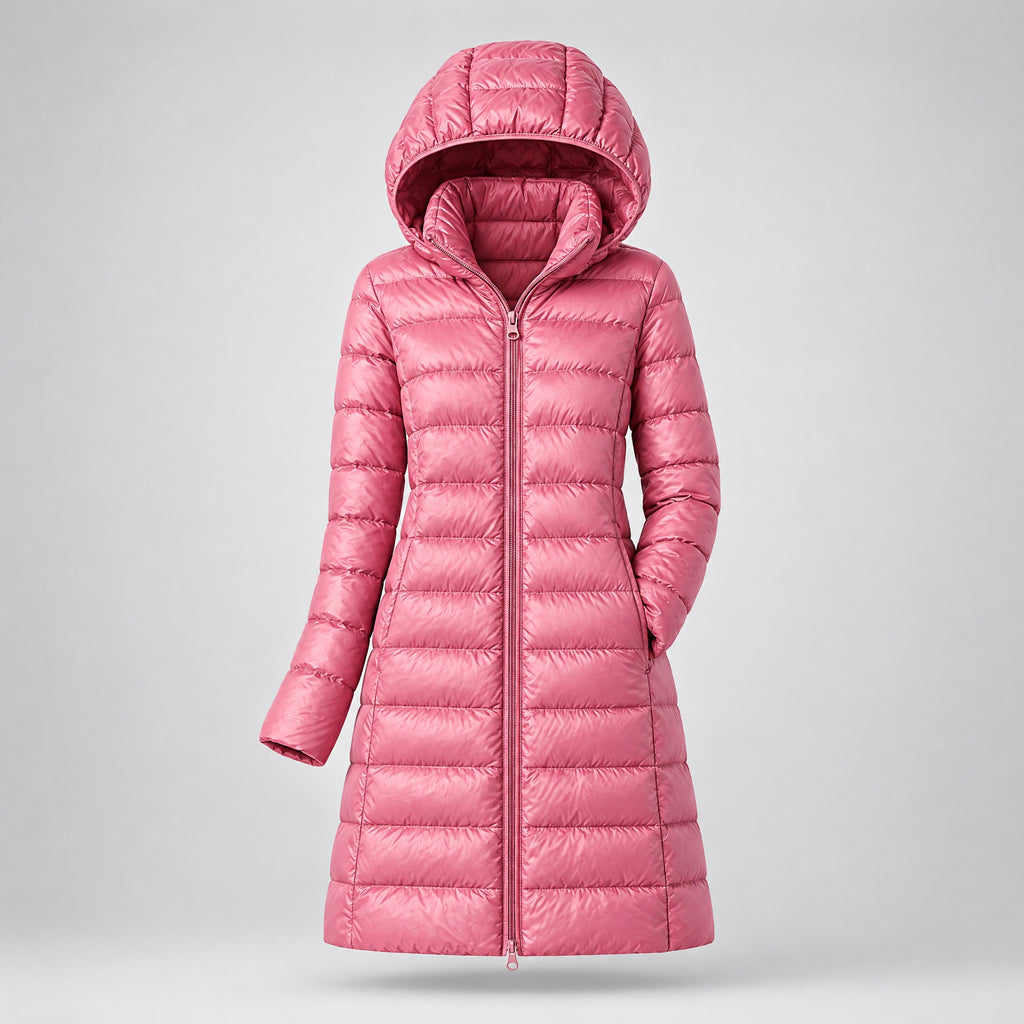 Nell | Ultralight Packable Padded Jacket – Pink