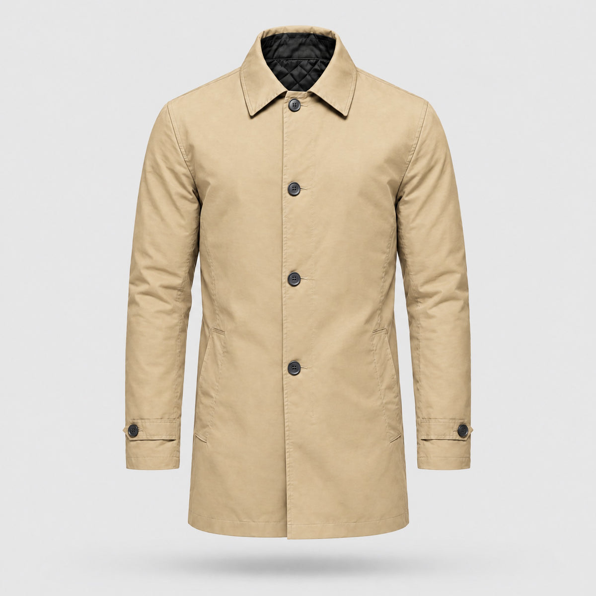 Oscar | Weather-Ready Insulated Coat – Beige