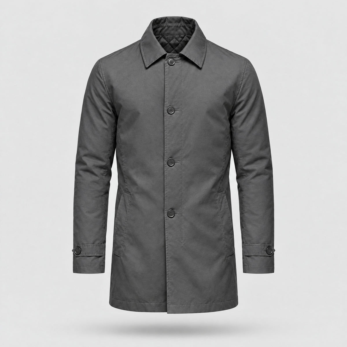 Oscar | Weather-Ready Insulated Coat – Grey