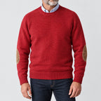 Stanley | Elbow Patch Crew Neck Sweater – ICP