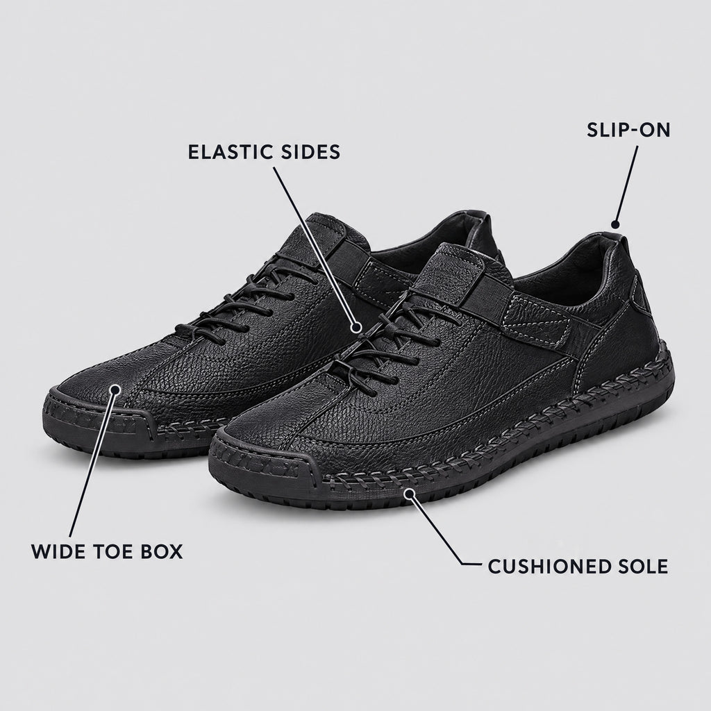 Mabel | Wide-Fit Slip-On Trainers – KEY