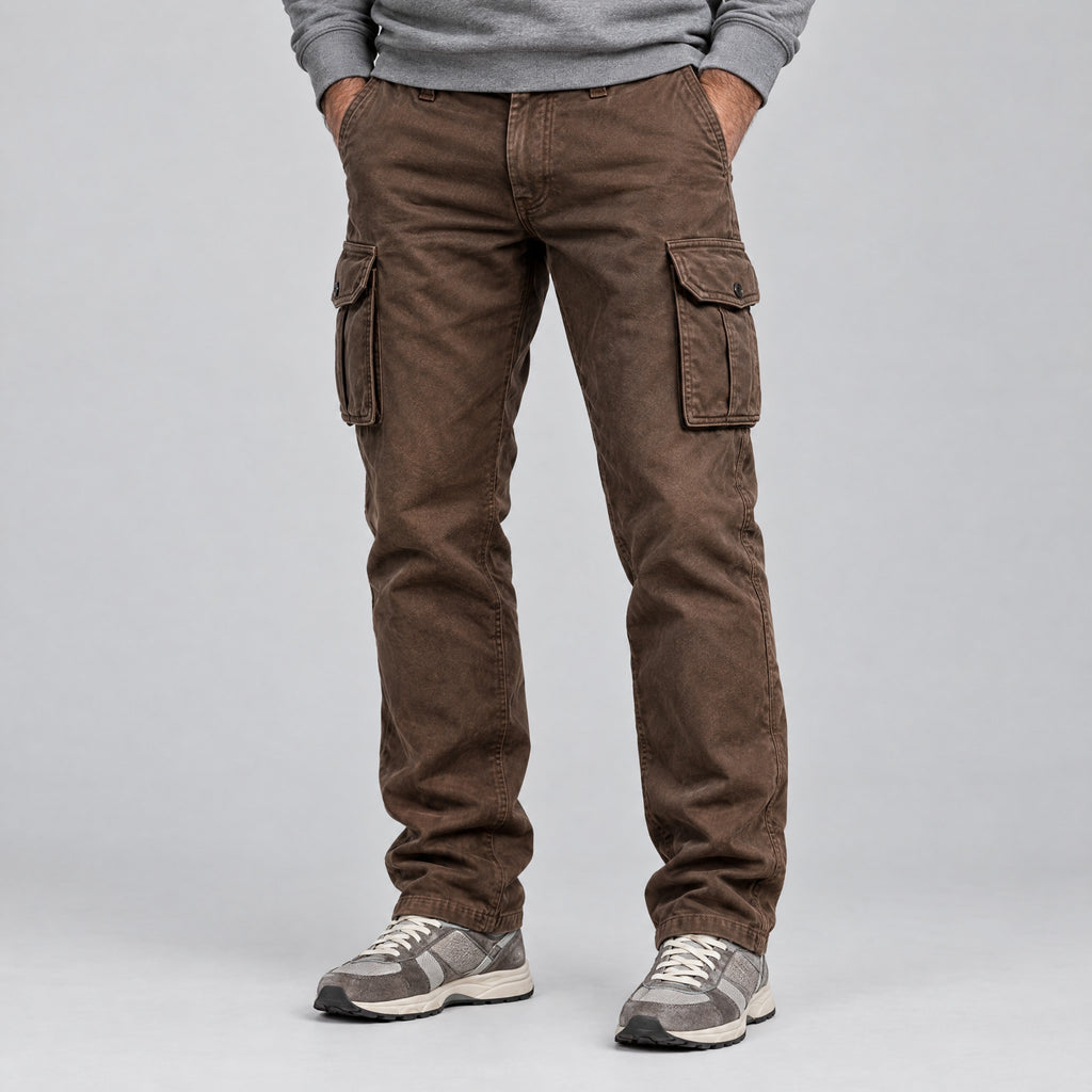 Gideon | Straight-Leg Cargo Trousers – ICP