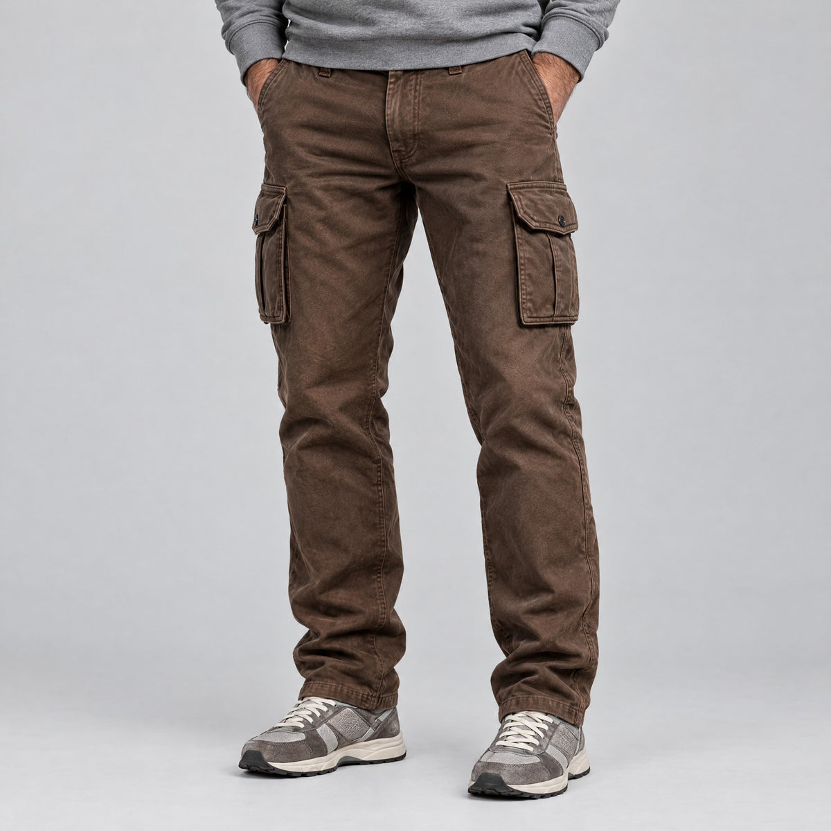 Gideon | Straight-Leg Cargo Trousers – ICP