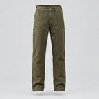 Humphrey | Straight-Leg Utility Trousers – Army Green
