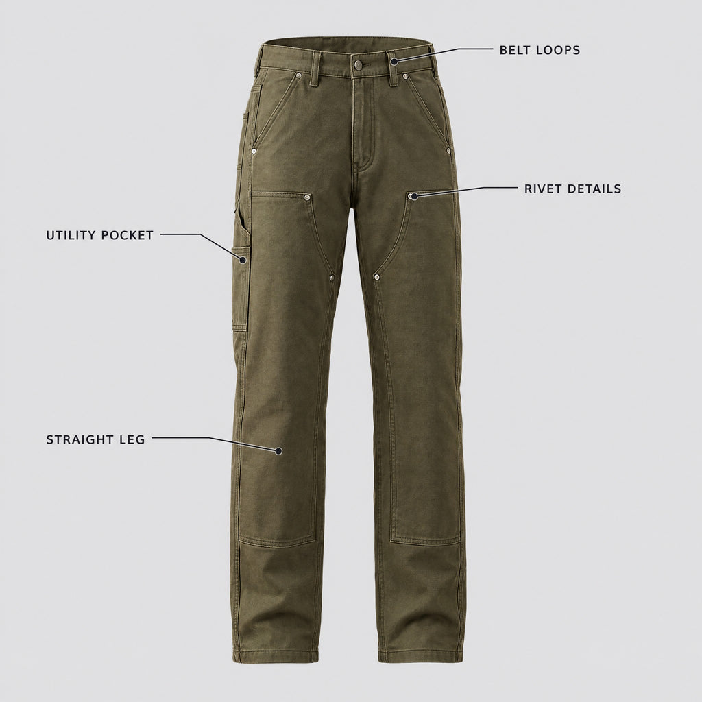 Humphrey | Straight-Leg Utility Trousers – KEY