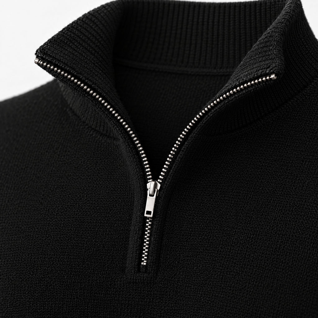 Kit | Half-Zip Neckline Sweater – DETAIL