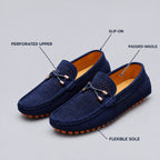 Lionel | Perforated Slip-On Loafers – KEY