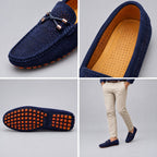 Lionel | Perforated Slip-On Loafers – COLLAGE