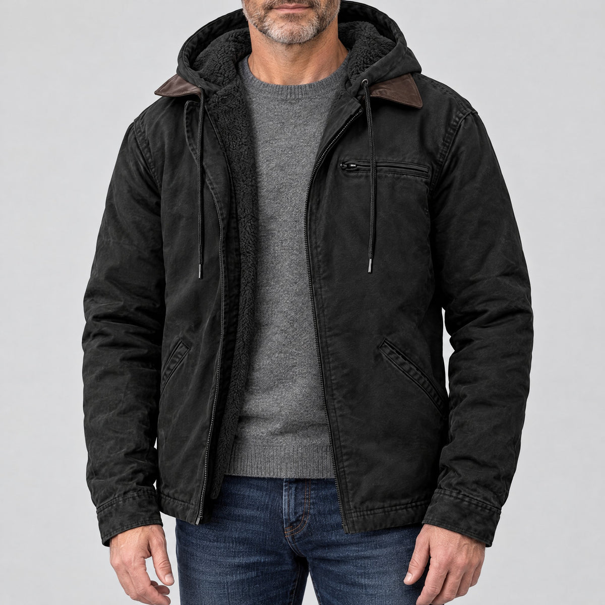 Jasper | Hooded Full-Zip Jacket – ICP