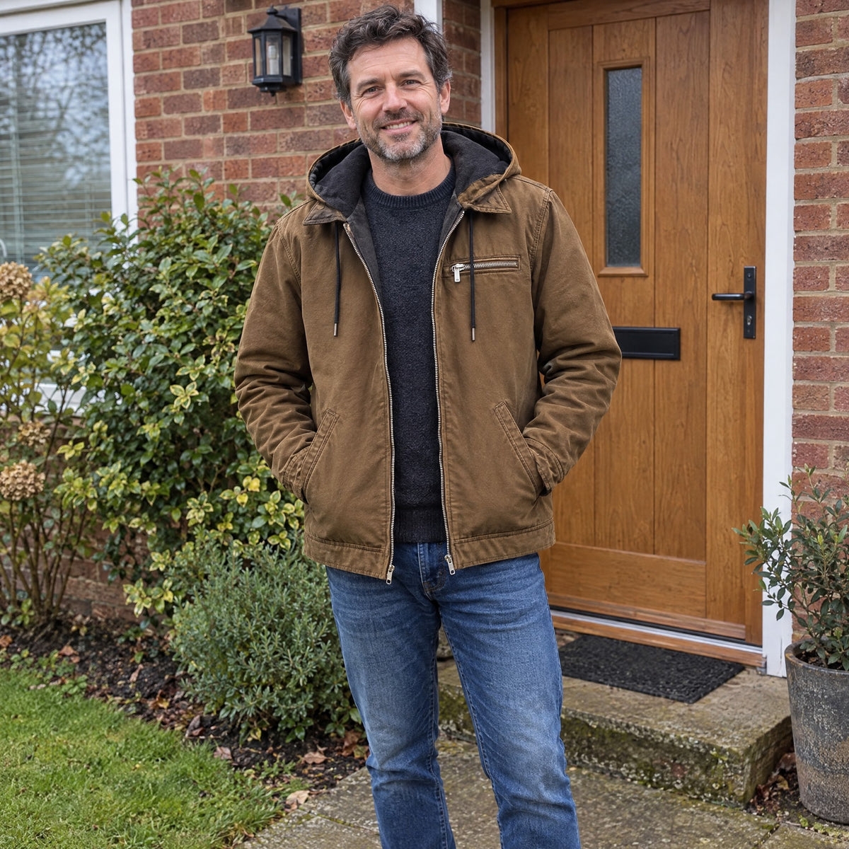 Fergus | Hooded Regular Fit Jacket – UGC