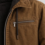 Fergus | Hooded Regular Fit Jacket – DETAIL
