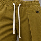 Quentin | Wide-Leg Drawstring Trousers – DETAIL