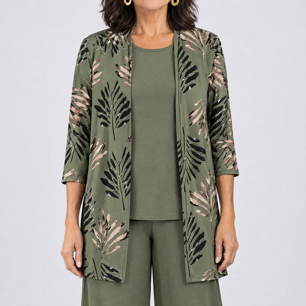 Rosalind | Three-Piece Cardigan, Top and Wide-Leg Trouser Set – ICP
