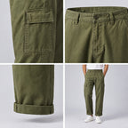Rufus | Relaxed Straight-Leg Cargo Trousers – COLLAGE
