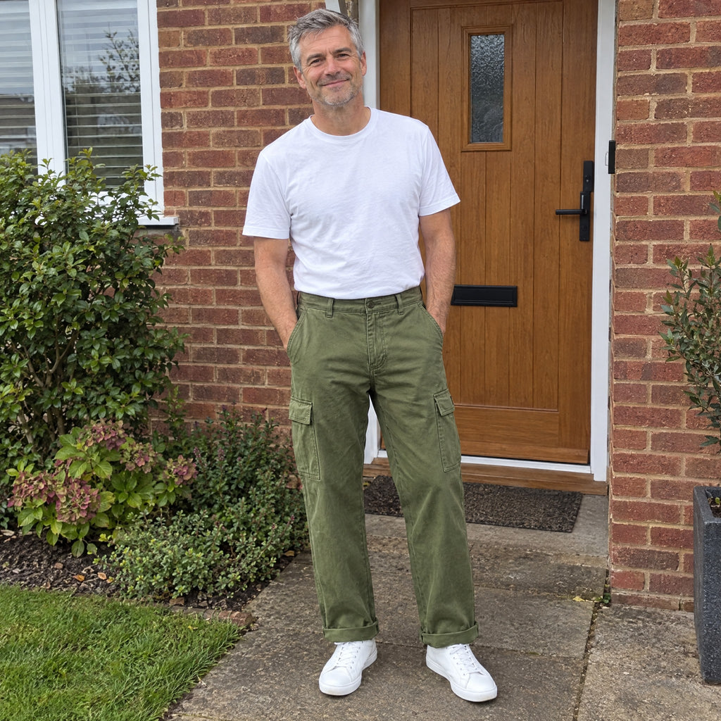 Rufus | Relaxed Straight-Leg Cargo Trousers – UGC