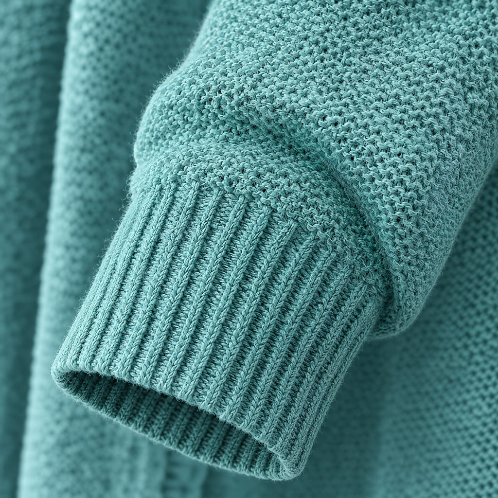 Tilly | Oversized Hooded Longline Cardigan – DETAIL