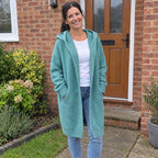 Tilly | Oversized Hooded Longline Cardigan – UGC